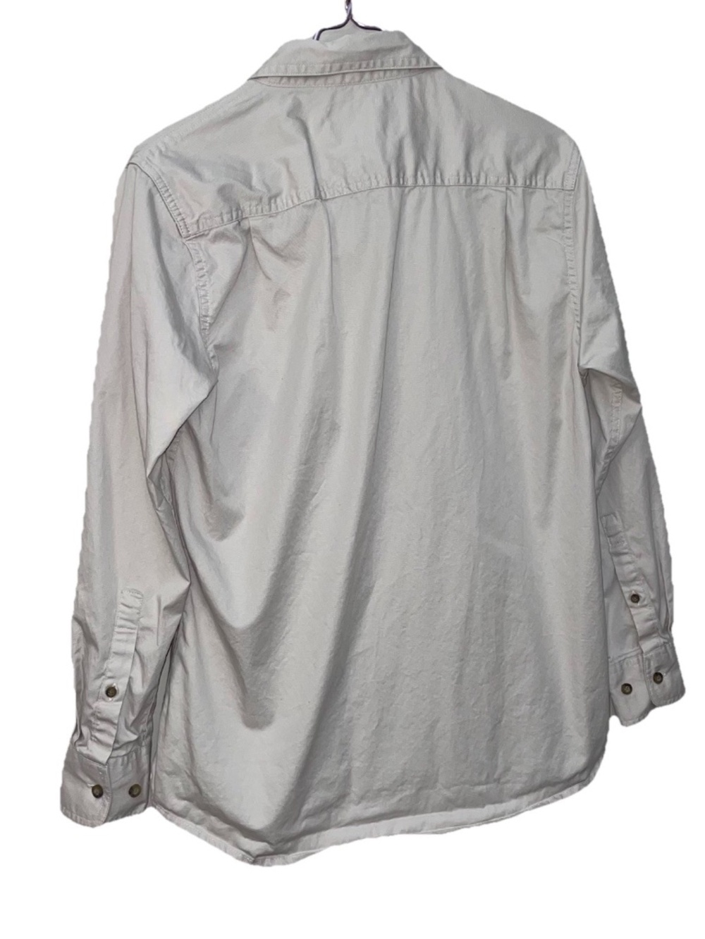 RB Sellars Sandy Womens Half Button L/S Shirt AU 12/US 8 Khaki Western Workwear - Picture 2 of 12